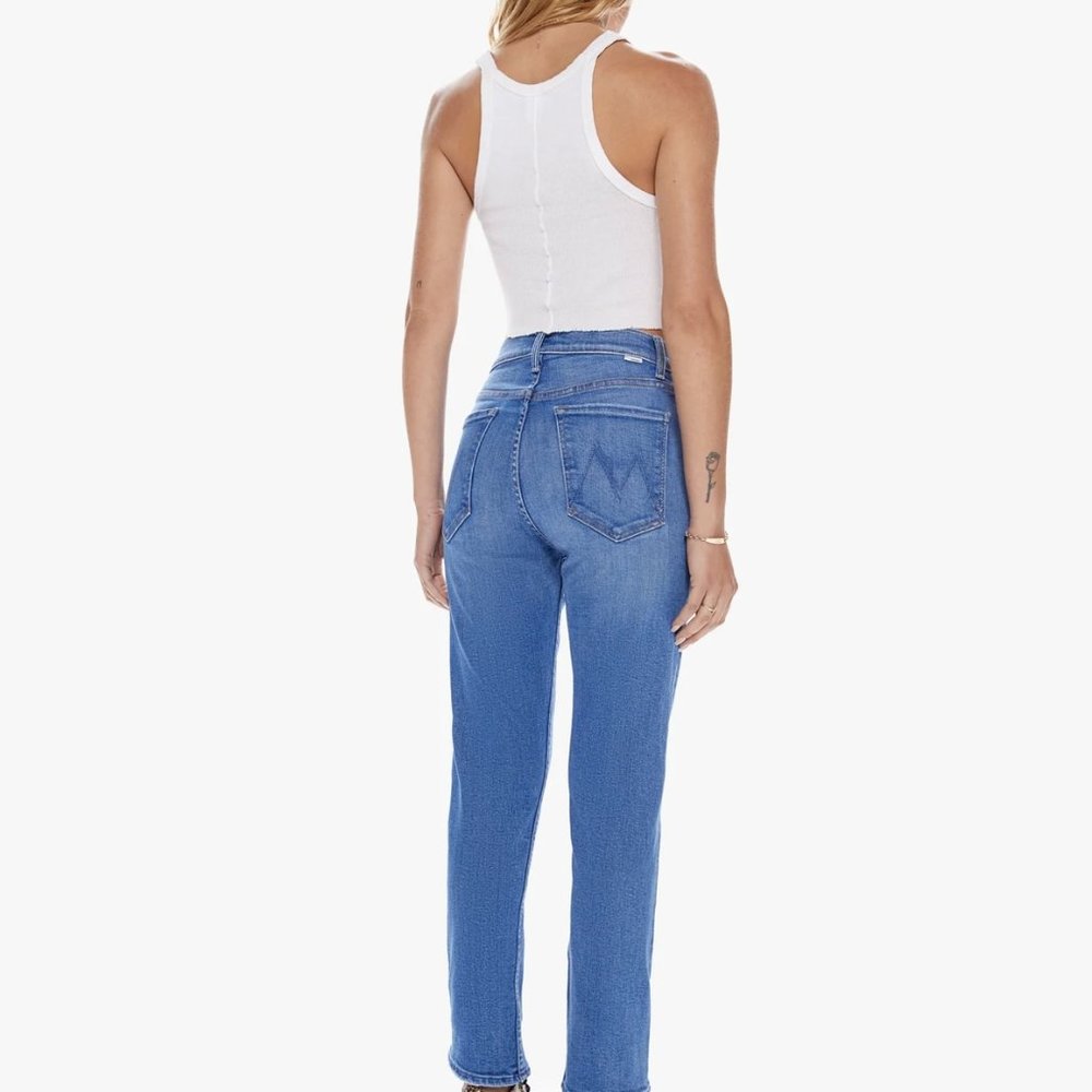 Mother Jeans 'Tomcat' in Layover wash, size 25